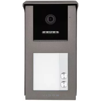 VIDOS IPX S101-2 ulkoasema - 2MP IP-video-oviasema RFID:llä, PoE, IP65