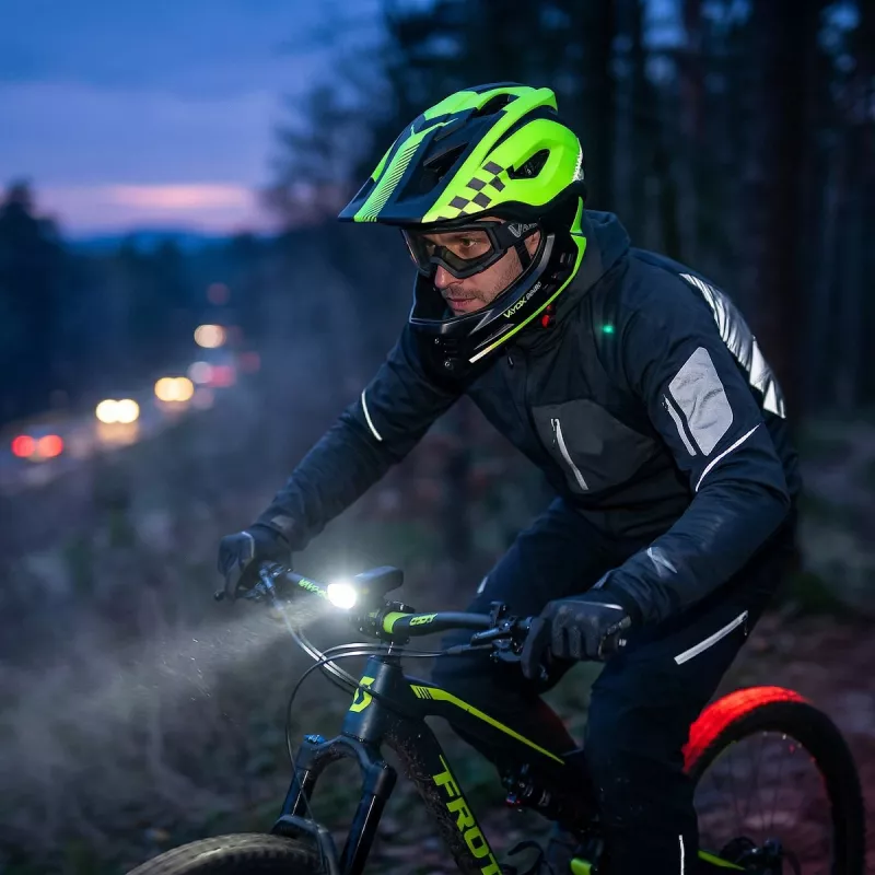 Vayox VA0421GM endurokypärä vihreä koko M