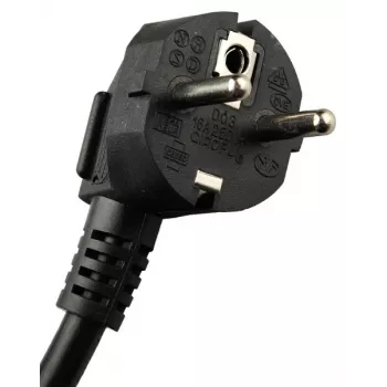 GETFORT LGF-06-Z 19 tuuman 1U 6-osainen Schuko-virtajakoyksikkö (PDU) - 1,8 m kaapeli, 16 A, 230 V, musta