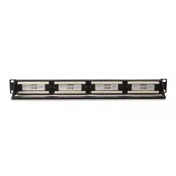GETFORT PGF-6UTP24-B4 patch-paneeli UTP Cat.6 24 porttia 1U musta