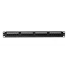 GETFORT PGF-6UTP24-B4 patch-paneeli UTP Cat.6 24 porttia 1U musta