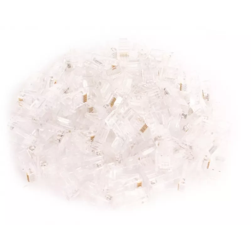GETFORT RJ45 Cat.6 UTP -liitin 8P8C 100 kpl pakkaus