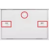 GETFORT 19 tuuman CALI 6U 600x600 seinäasennus-rack-kotelo harmaa RAL 7035