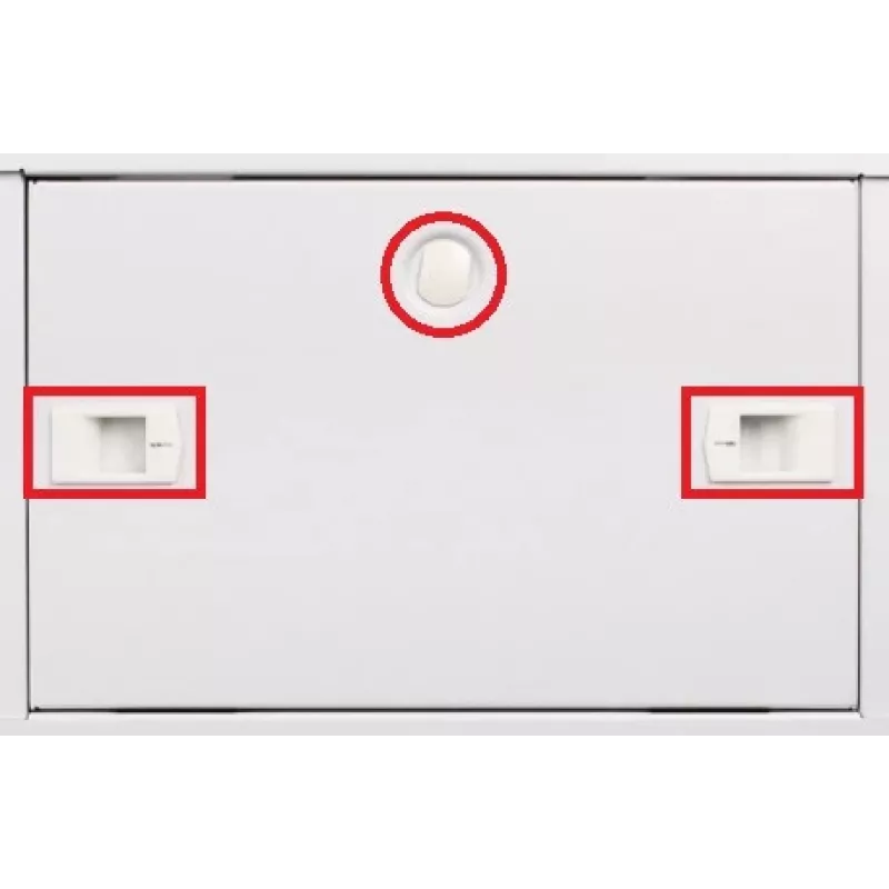 GETFORT 19 tuuman CALI 6U 600x600 seinäasennus-rack-kotelo harmaa RAL 7035