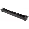 Getfort GF-9R30/IEC 1U 19 tuuman rack-PDU 9x IEC C13 pistorasialla, 16A, 3m kaapeli, musta