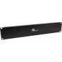 Getfort 2U sokealevy 19 tuuman rack-kaapeille - musta