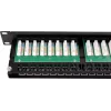 GETFORT PGF-5EUTP48-B9 patch-paneeli UTP Cat.5e 48 porttia 2U 19