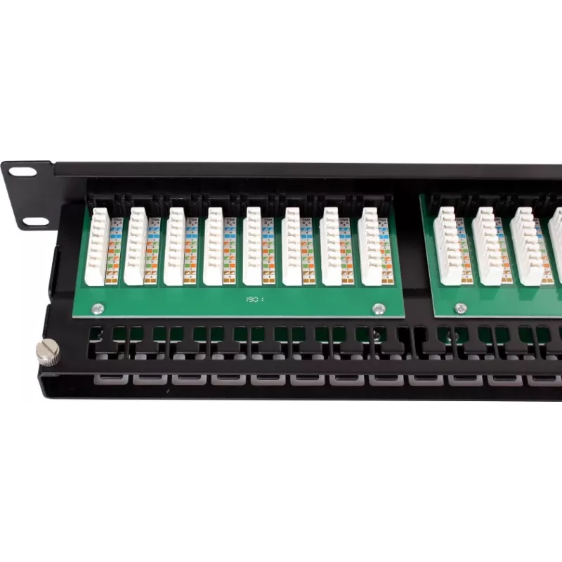 GETFORT PGF-5EUTP48-B9 patch-paneeli UTP Cat.5e 48 porttia 2U 19