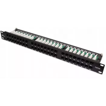 GETFORT PGF-5EUTP48-B9 patch-paneeli UTP Cat.5e 48 porttia 2U 19
