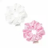 GLOV Satin Scrunchies Small Pink/Black 2 kpl:n pakkaus