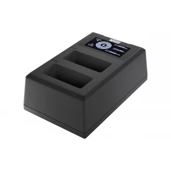 Newell Dual-Channel FDL-USB-C laturi Canon LP-E17 akuille