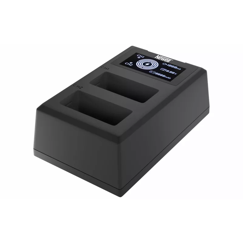 Newell Dual-Channel FDL-USB-C laturi Canon LP-E17 akuille