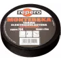 REPERO 734 kangas sähköeristysteippi, puuvilla, musta, 19mm x 25m