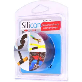 Repero 747 silikoni itsestään sulautuva teippi 25mm x 3m musta TTE747S1-0025-03