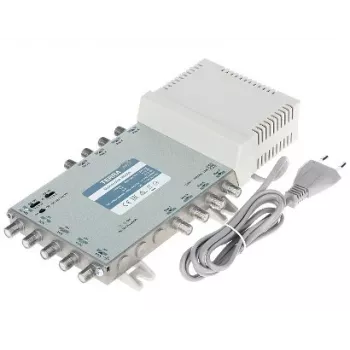 TERRA multiswitch MR-508 5 in/8 out satelliitti- ja maanpäällinen jakovahvistin