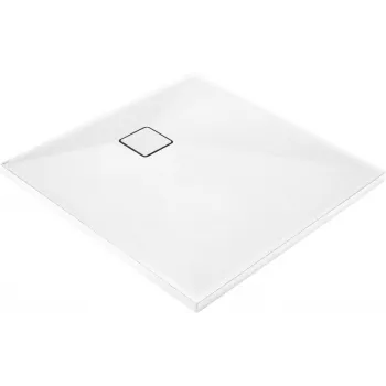 DEANTE neliömäinen graniittinen suihkuallas 90x90 cm antrasiitti