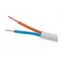 ELEKTROKABEL OMY 2x1mm² H03VV-F sähkökaapeli valkoinen 100m