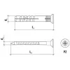 WKRĘT-MET Rapid kiinnitystulppa SM-06040 6 x 40 mm 200 kpl