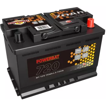 POWERBAT L3 12V 70Ah AGM Start-Stop akku