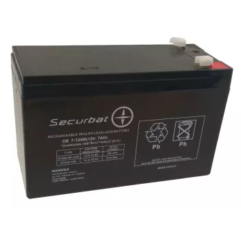 POWERBAT SECURBAT 7-12 AGM -akku 12V 7Ah