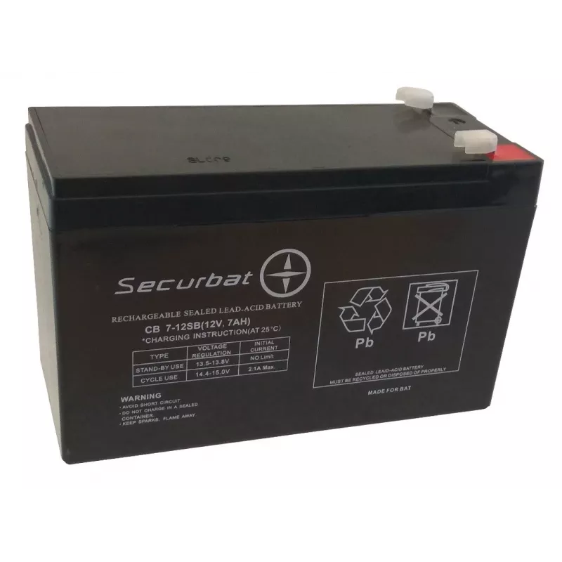 POWERBAT SECURBAT 7-12 AGM -akku 12V 7Ah