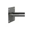 CORAB USL-48/250AL kulma-seinäteline 48mm mastolle, 250mm ulottuma, alumiini, hopea