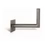 CORAB USL-48/400AL kulma-seinäteline 48mm 400mm alumiini