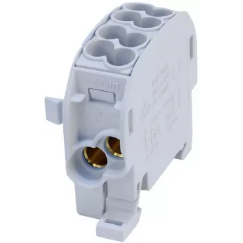 SIMET SCB 25 Al/Cu 80110 SIMBLOCK haarajakelublokki, harmaa 81501002