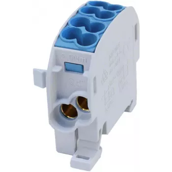 SIMET SCB 25 haarajakelublokki Al/Cu 80-110 SIMBLOCK, sininen 81501003