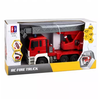 LEAN TOYS paloauto 660° kääntyvällä puomilla, kauko-ohjattava RC 1:20