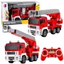 LEAN TOYS paloauto 660° kääntyvällä puomilla, kauko-ohjattava RC 1:20