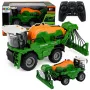 LEAN TOYS leikkuupuimuri suihkutustoiminnolla, valot, äänet, 1:24