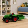 LEAN TOYS kauko-ohjattava RC-maataloustraktori perävaunulla Farmer 1:24