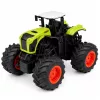 LEAN TOYS korkea maataloustraktori kippiperävaunulla, kauko-ohjattava, RC 1:16