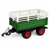LEAN TOYS RC-maataloustraktori kippiperävaunulla ja valaistuksella 1:24