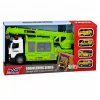 LEAN TOYS kuorma-auto nosturilla ja ajoneuvokuljettimella valo ääni vihreä