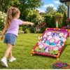 LEAN TOYS 4-in-1 yksisarvinen heittopeli renkailla ja kiekkoilla