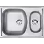 DEANTE ZEX 3503 1.5-altainen graniittikomposiittipesusallas onyx musta