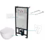 DEANTE 6-in-1 upotettava WC-setti
