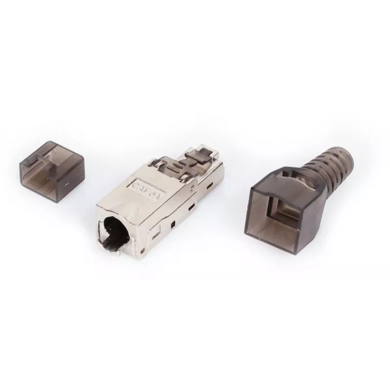 GETFORT RJ45 Cat.6A FTP työkaluton modulaariliitin 8P8C