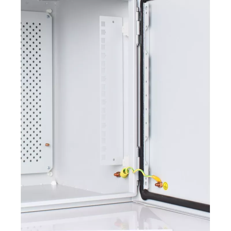 Getfort hermetic 19 tuuman 6U seinäasennettava räkkikaappi 550x320 mm IP54 harmaa