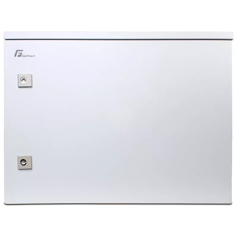 Getfort hermetic 19 tuuman 6U seinäasennettava räkkikaappi 550x320 mm IP54 harmaa