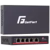 GETFORT GF-105-4PG-PD-90 PoE-kytkin 4 GE + 1 GE 90W (PoE-In)