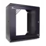 GETFORT ECO v3 19 inch 12U 520x450 seinäkotelo rack-kaappi musta