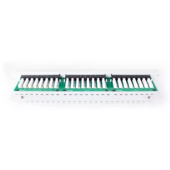 GETFORT PGF-5EUTP24-B5-G patch-paneeli UTP Cat.5e 24 porttia harmaa 1U rack-asennus
