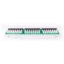 GETFORT PGF-5EUTP24-B5-G patch-paneeli UTP Cat.5e 24 porttia harmaa 1U rack-asennus