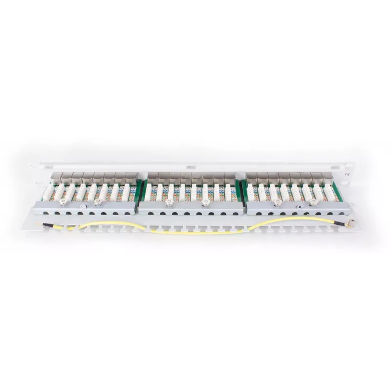 GETFORT PGF-5EFTP24-B6-G patch-paneeli FTP Cat.5e 24 porttia harmaa 1U
