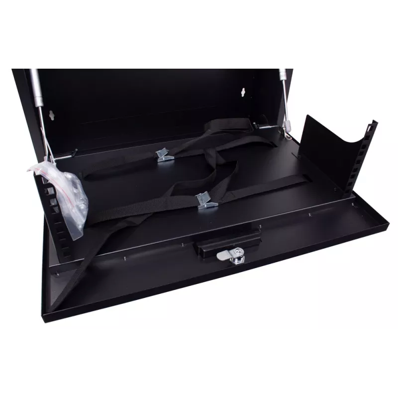 GETFORT WGF02-60/50/21-H-WSB 2U CCTV-rackkotelo 600x540x210 mm musta VESA