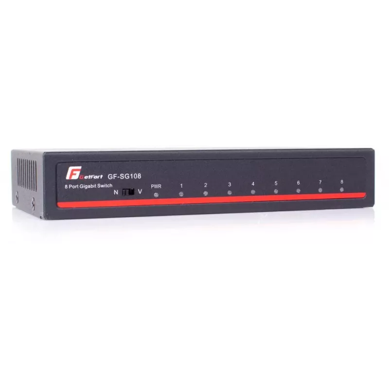 GETFORT SG108 8-porttinen Gigabit Ethernet -pöytäkytkin