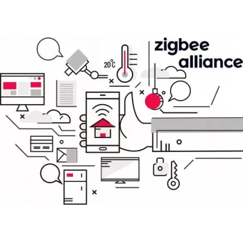 GISE älykäs tilannepainike Zigbee Tuya GSBT-ZB valkoinen